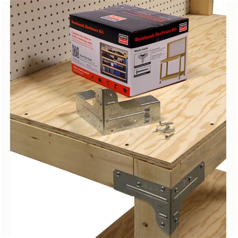 workbench metal brackets|strong tie workbench kit.